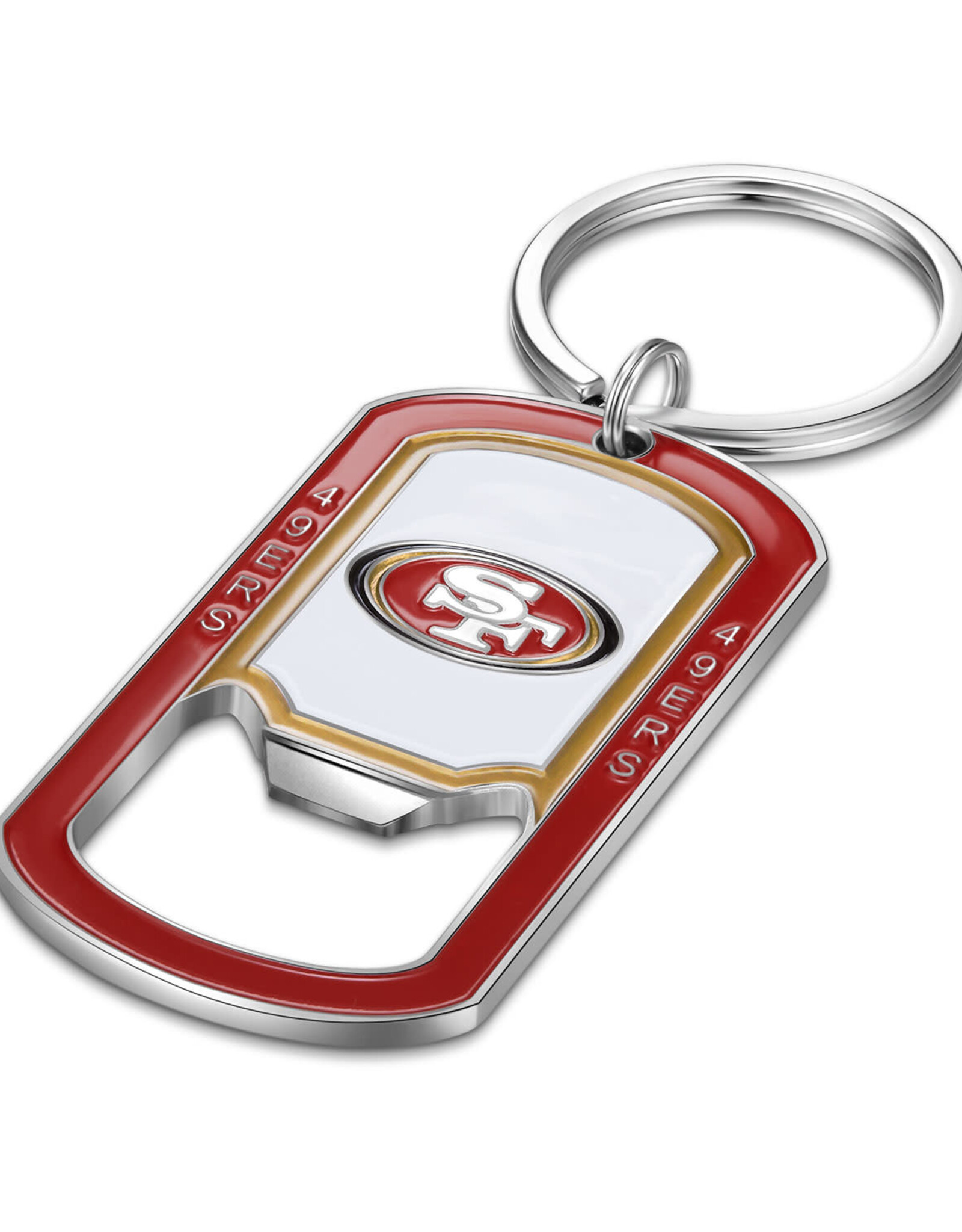 SIMRAN San Francisco 49ers Bottle Opener Key Ring
