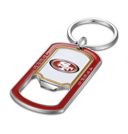 SIMRAN San Francisco 49ers Bottle Opener Key Ring