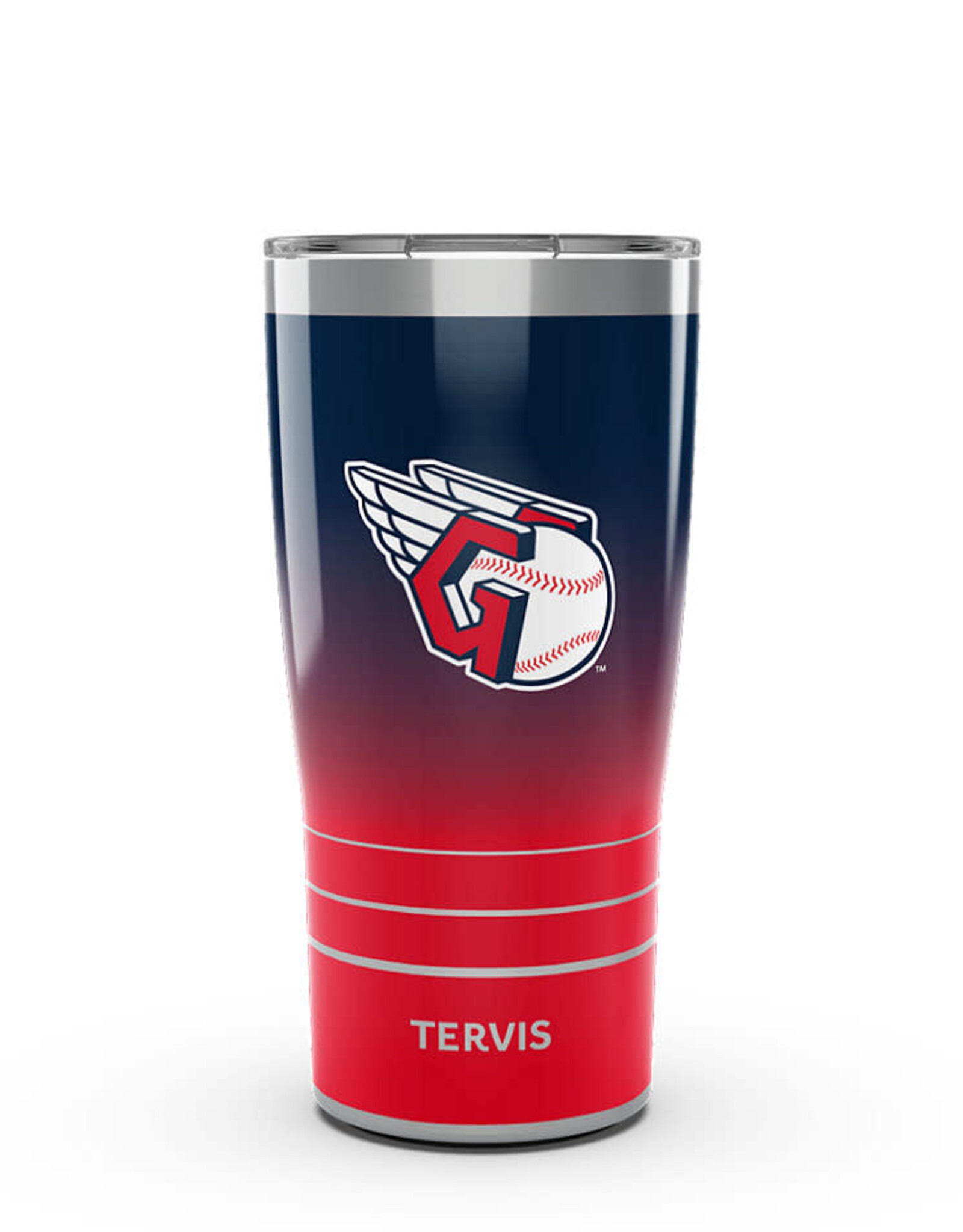 Tervis Cleveland Guardians Tervis 20oz Stainless Ombre Tumbler
