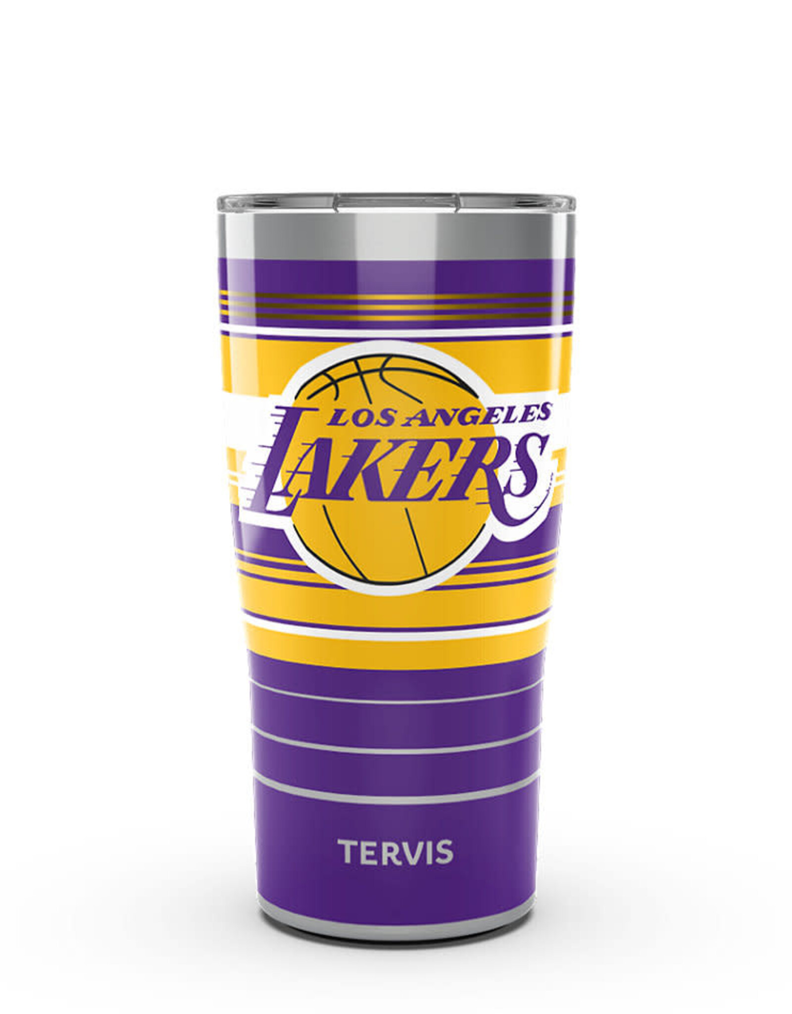 Tervis Los Angeles Lakers Tervis 20oz Stainless Hype Stripes Tumbler