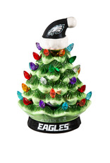 EVERGREEN Philadelphia Eagles 8" LED Lighted Ceramic Tree
