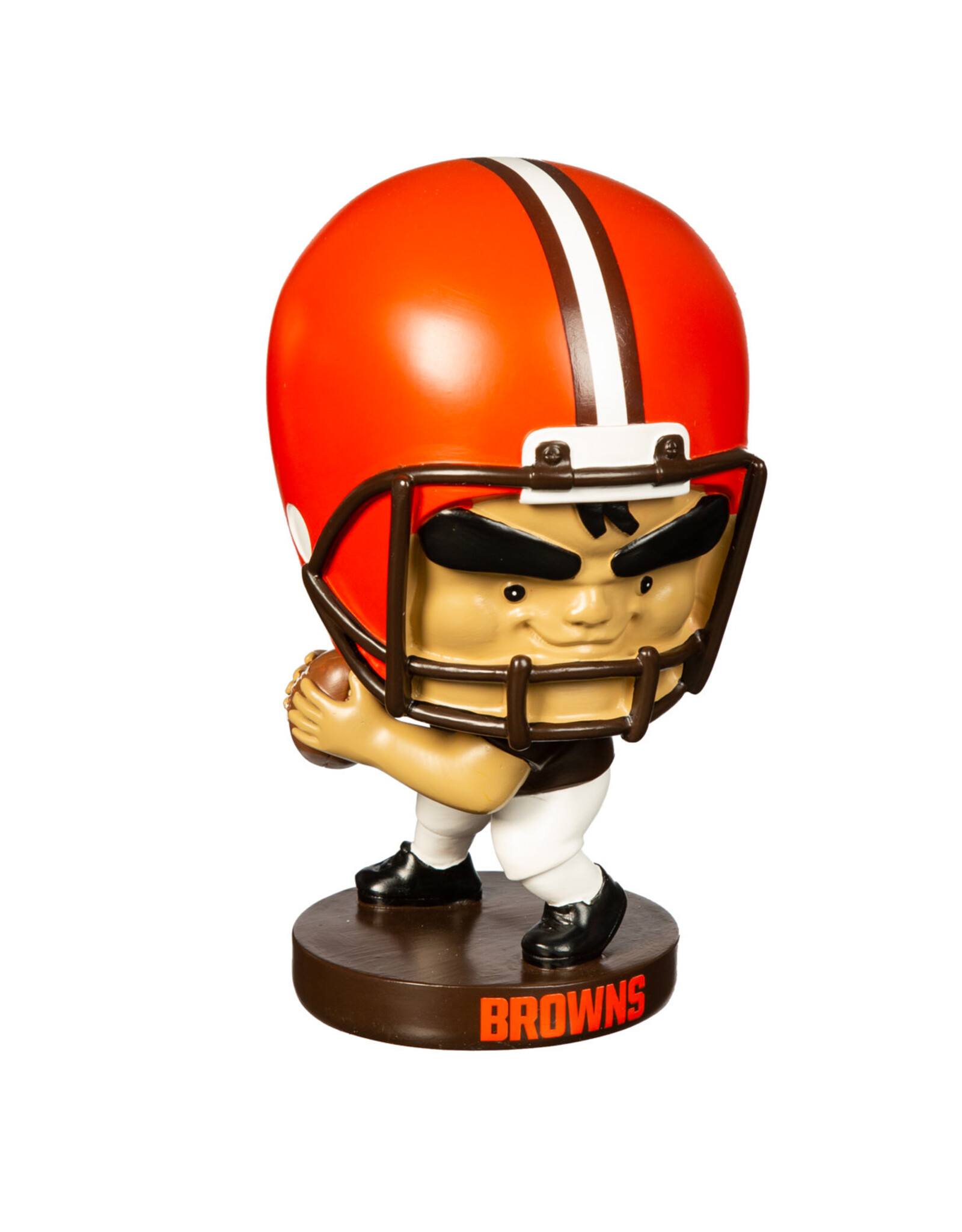 EVERGREEN Cleveland Browns Lil Big Head Quarterback Player Statue