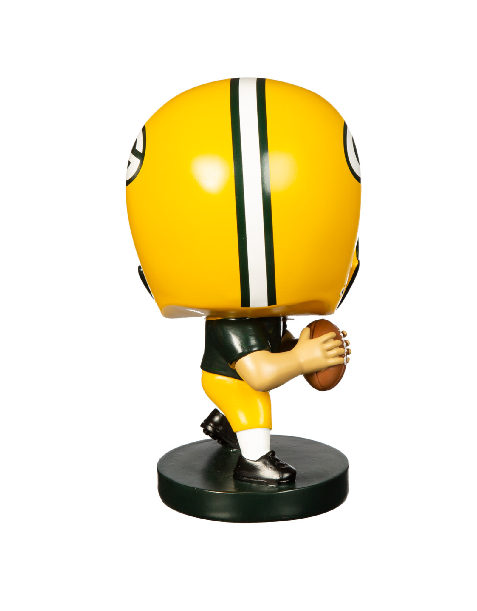 EVERGREEN Green Bay Packers Lil Big Head Quarterback Player Statue