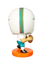 EVERGREEN Miami Dolphins Lil Big Head Quarterback Player Statue