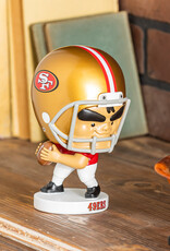 EVERGREEN San Francisco 49ers Lil Big Head Quarterback Player Statue