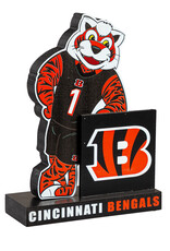 EVERGREEN Cincinnati Bengals Wood Mascot Standee With Team Logo