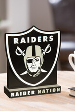 EVERGREEN Las Vegas Raiders Wood Mascot Standee With Team Logo