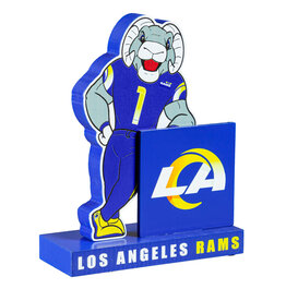 EVERGREEN Los Angeles Rams Wood Mascot Standee With Team Logo