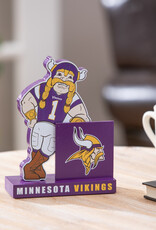 EVERGREEN Minnesota Vikings Wood Mascot Standee With Team Logo