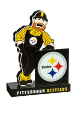 EVERGREEN Pittsburgh Steelers Wood Mascot Standee With Team Logo