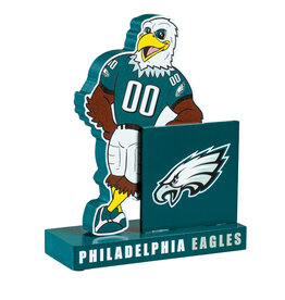 EVERGREEN Philadelphia Eagles Wood Mascot Standee With Team Logo