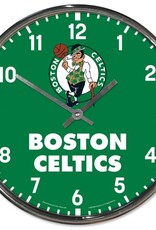 WINCRAFT Boston Celtics Round Chrome Clock