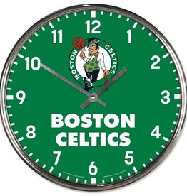 WINCRAFT Boston Celtics Round Chrome Clock