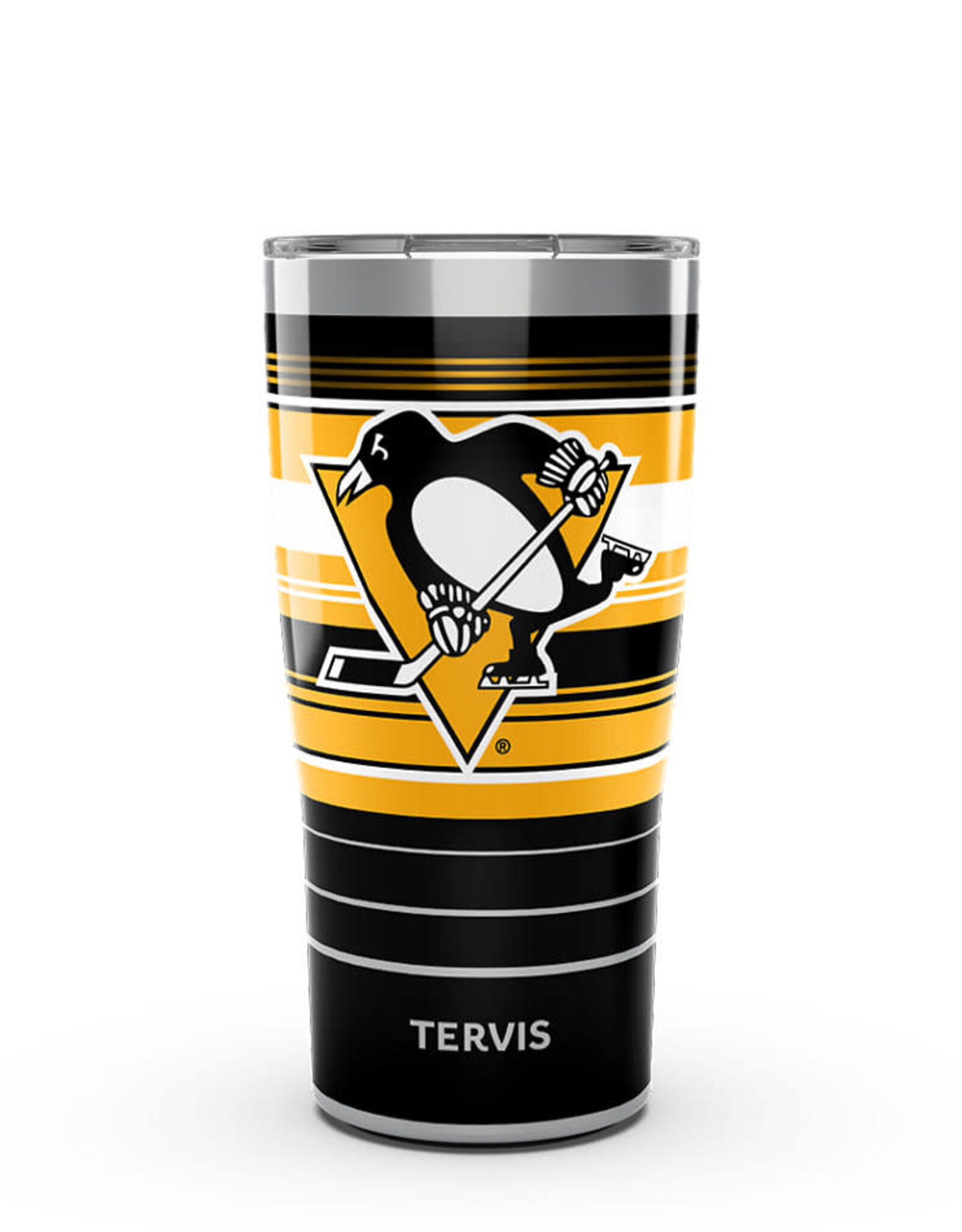 Tervis Pittsburgh Penguins Tervis 20oz Stainless Hype Stripes Tumbler