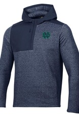 Under Armour Notre Dame Fighting Irish Men's Survivor Fleece Half Zip Hooded Jacket