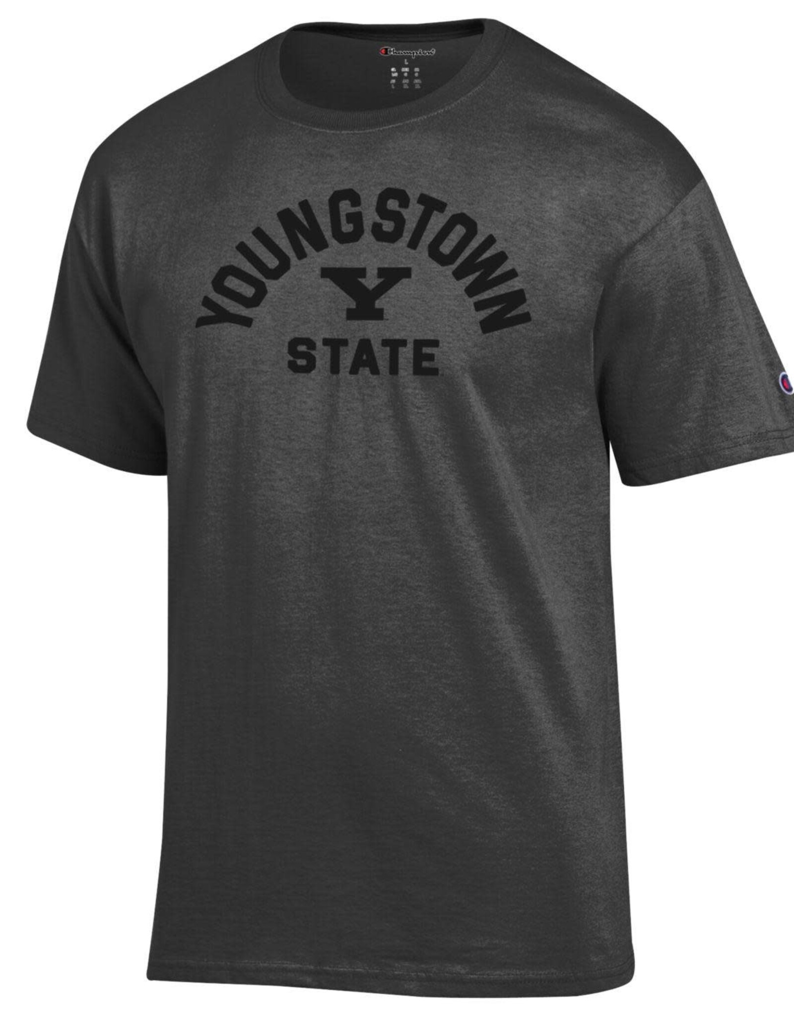 Champion Youngstown State Penguins Men's Powerblend Triple Black Y Logo Tee