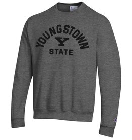 Champion Youngstown State Penguins Men's Powerblend Triple Black Y Logo Crew