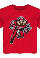 OUTERSTUFF Ohio State Buckeyes Toddler Standing Brutus Tee