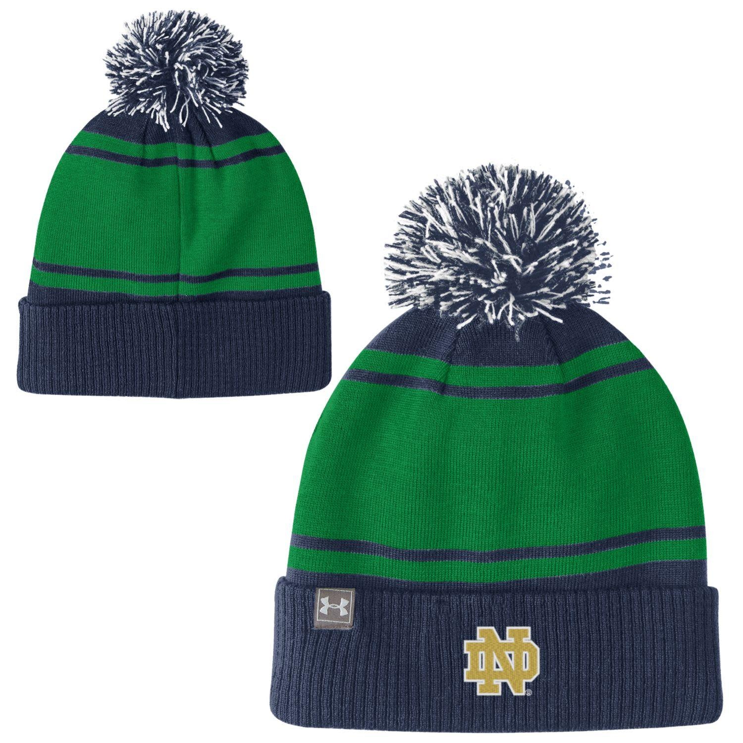 Under Armour Notre Dame Fighting Irish Cuffed Knit Pom 