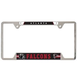 WINCRAFT Atlanta Falcons Metal License Plate Frame