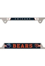 WINCRAFT Chicago Bears Metal License Plate Frame