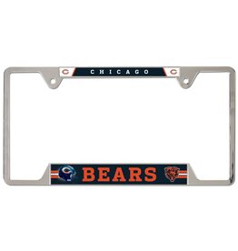 WINCRAFT Chicago Bears Metal License Plate Frame