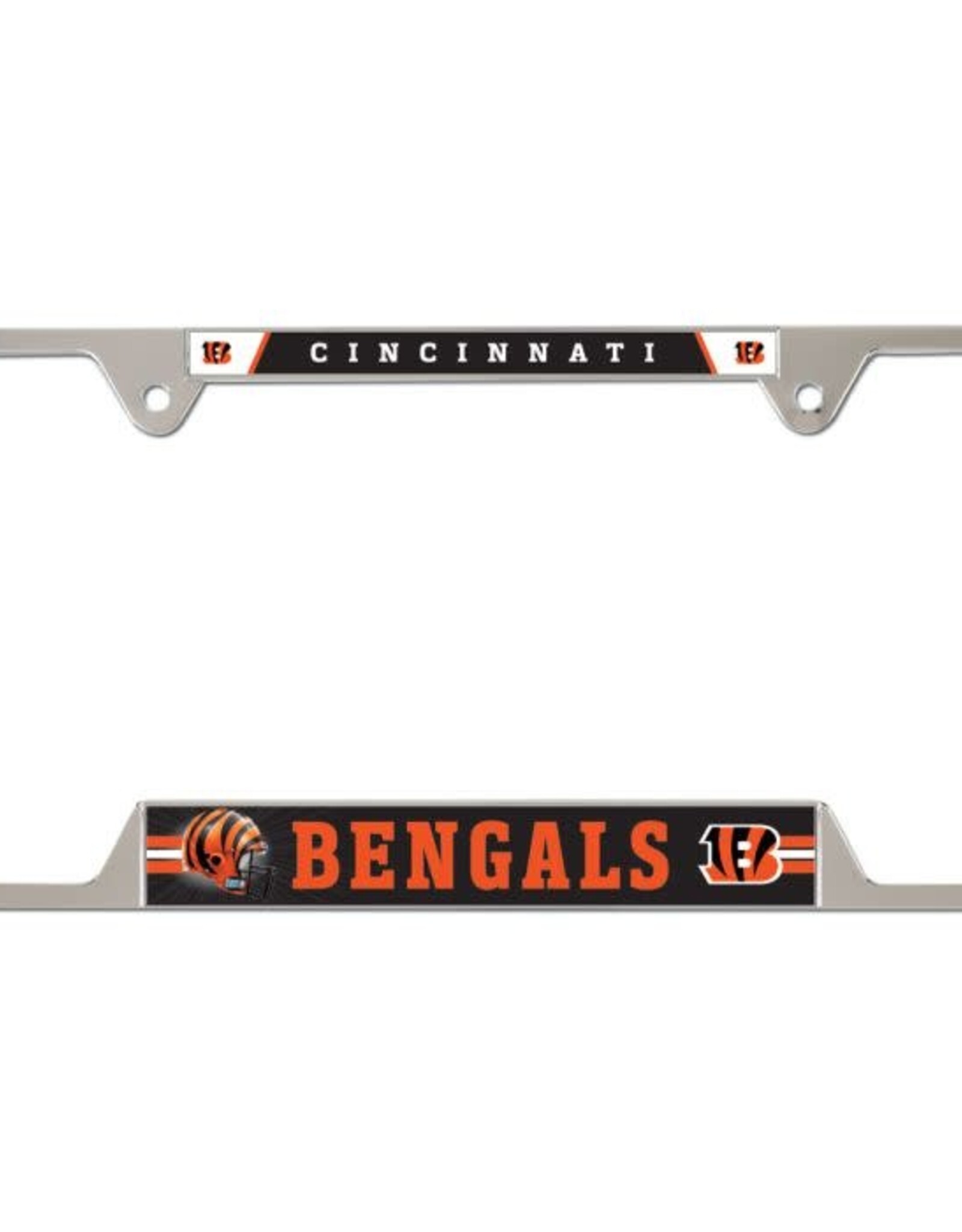 WINCRAFT Cincinnati Bengals Metal License Plate Frame