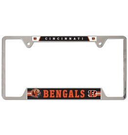 WINCRAFT Cincinnati Bengals Metal License Plate Frame
