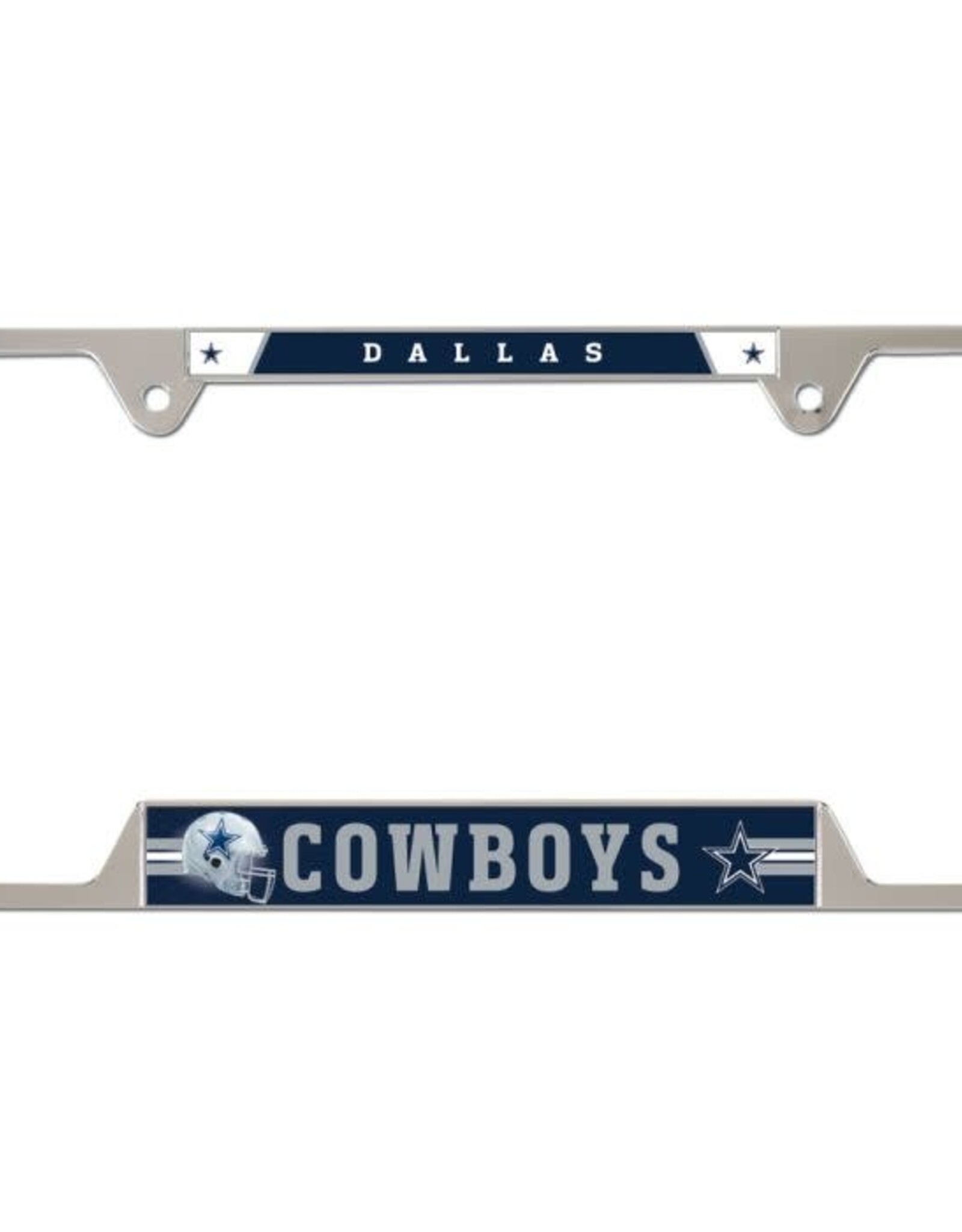 WINCRAFT Dallas Cowboys Metal License Plate Frame