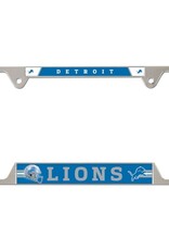 WINCRAFT Detriot Lions Metal License Plate Frame