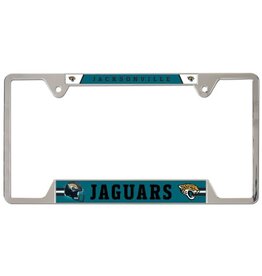 WINCRAFT Jacksonville Jaguars Metal License Plate Frame