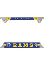 WINCRAFT Los Angeles Rams Metal License Plate Frame