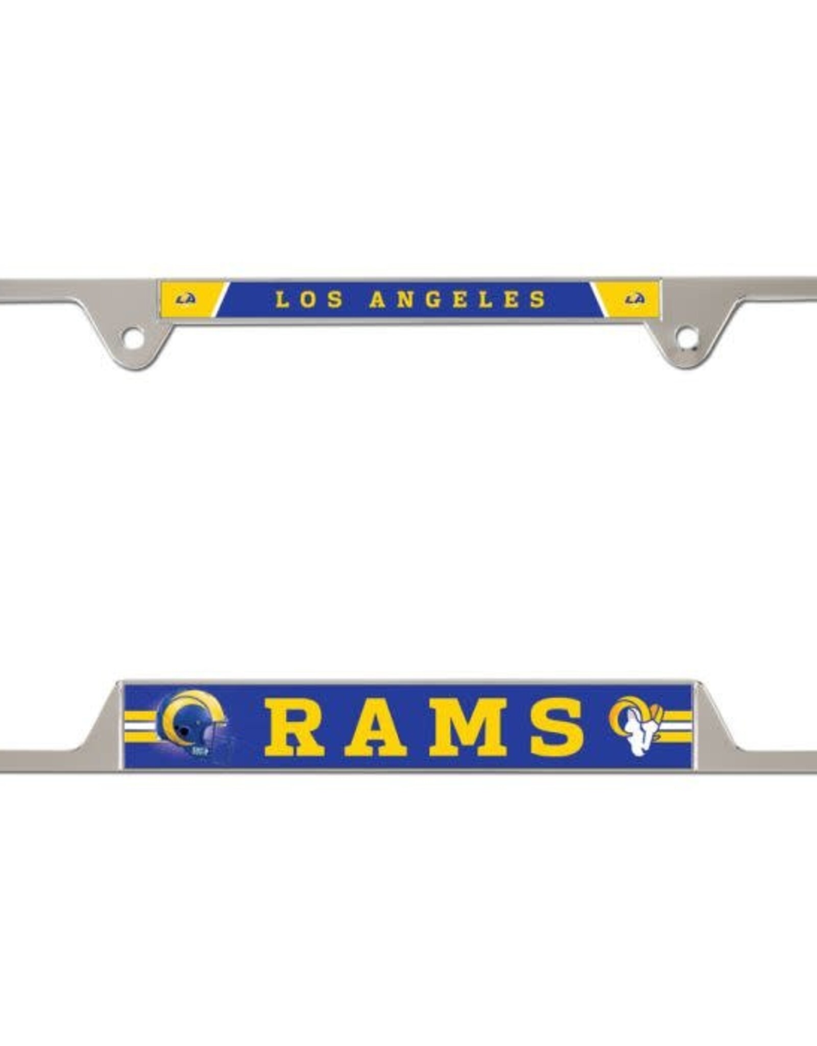 WINCRAFT Los Angeles Rams Metal License Plate Frame