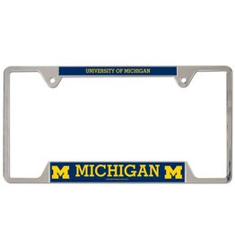 WINCRAFT Michigan Wolverines Metal License Plate Frame