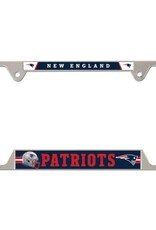 WINCRAFT New England Patriots Metal License Plate Frame