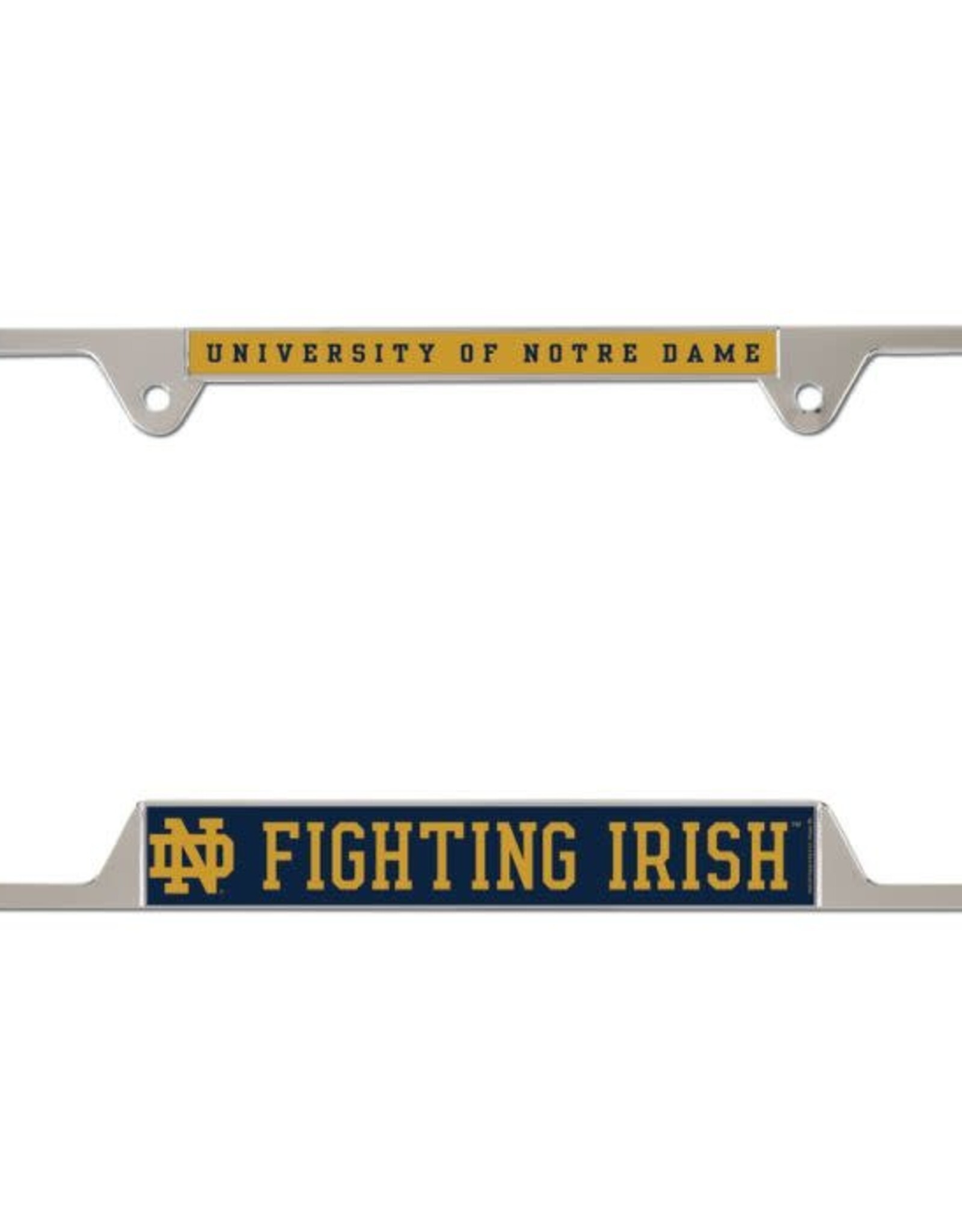 WINCRAFT Notre Dame Fighting Irish Metal License Plate Frame