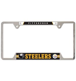 WINCRAFT Pittsburgh Steelers Metal License Plate Frame