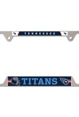 WINCRAFT Tennessee Titans Metal License Plate Frame