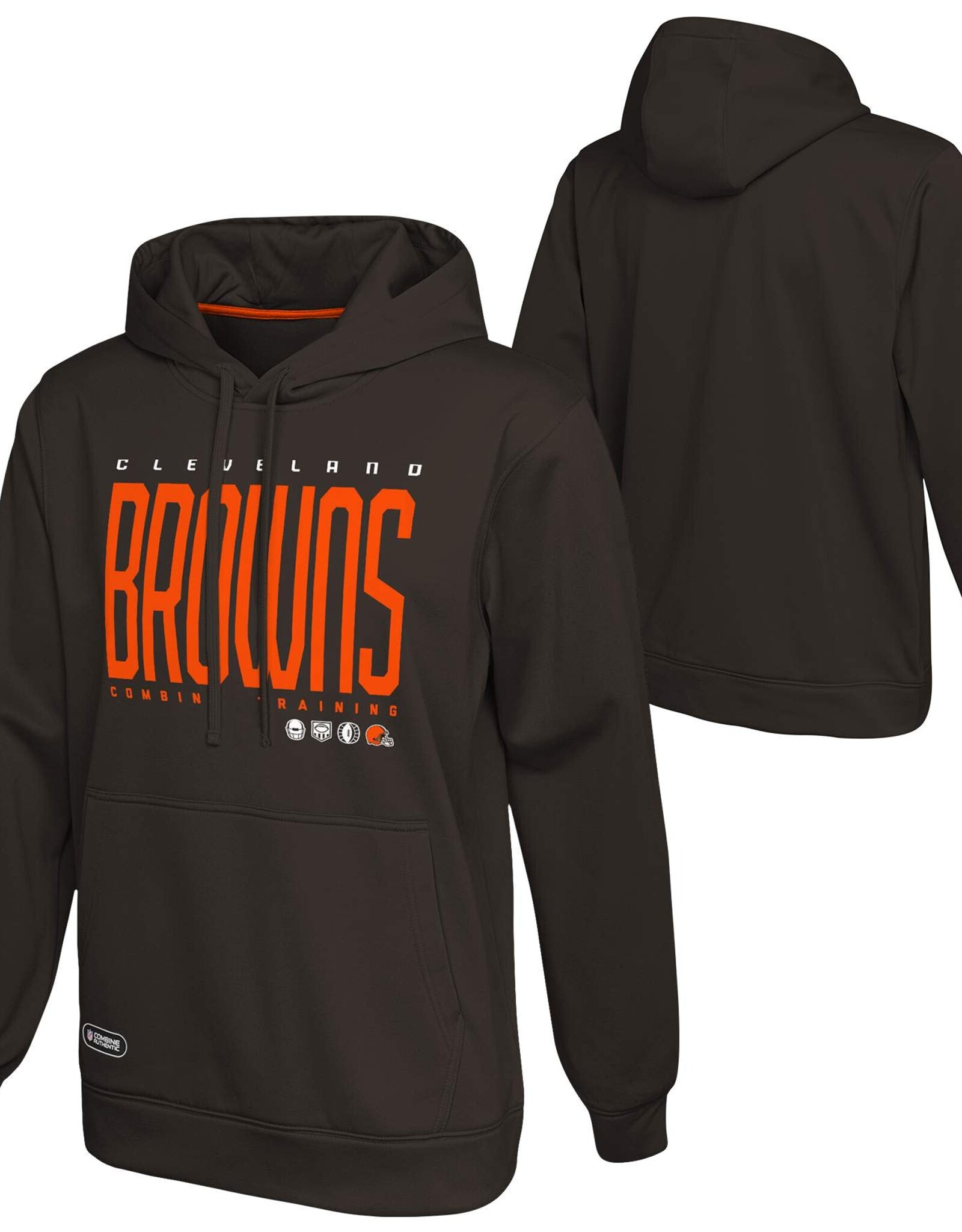 New Era Cleveland Browns Men's Game On Graphic Pullover Hoodie