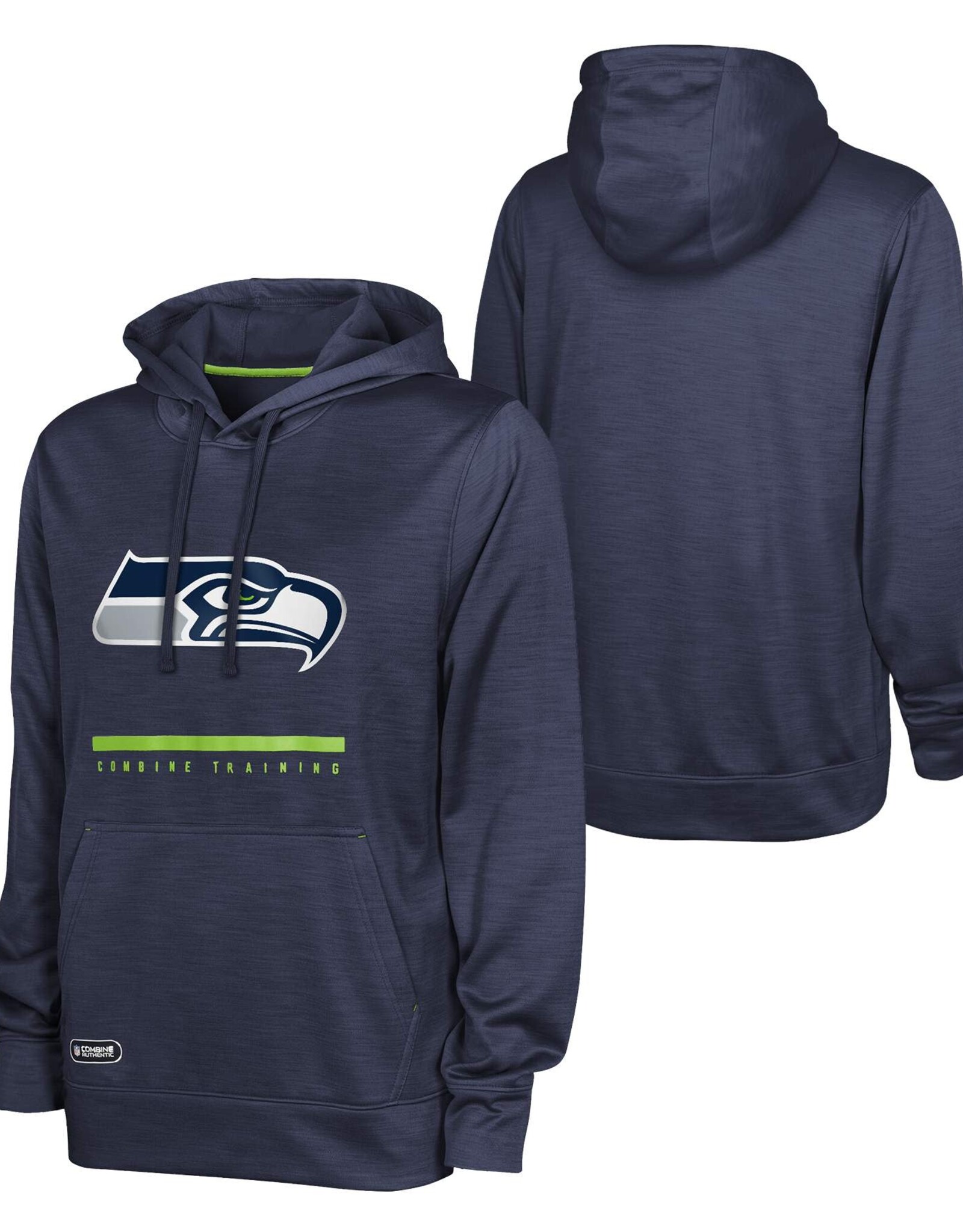 New Era Seattle Seahawks Men's Speed Drill Streak Pullover Hoodie