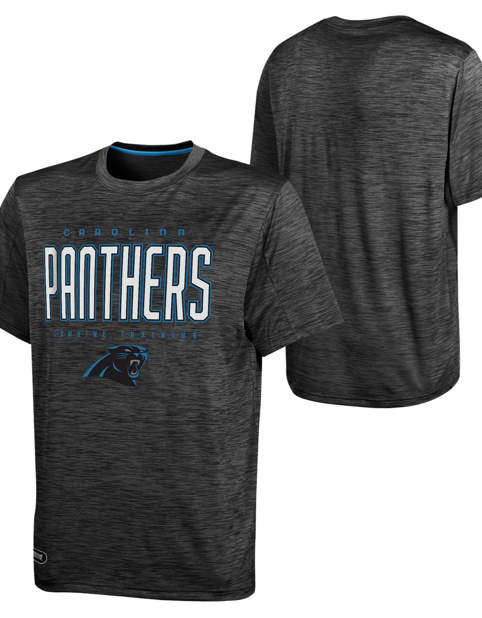 New Era Carolina Panthers Men's Prime Hit Short Sleeve Speed Tee