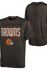 New Era Cleveland Browns Men's Prime Hit Short Sleeve Speed Tee