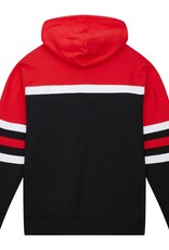 Mitchell & Ness Ohio State Buckeyes Men's Head Coach Pullover Hoodie - Black/Red