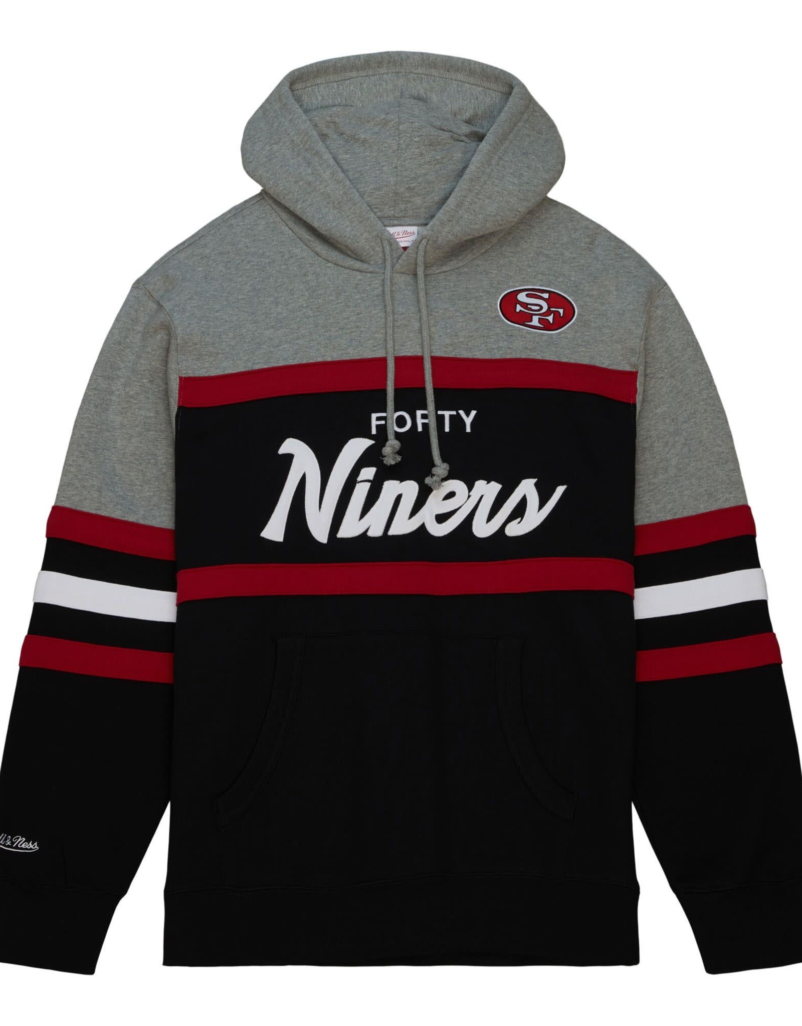 Mitchell & Ness San Francisco 49ers Men's Head Coach Pullover Hoodie