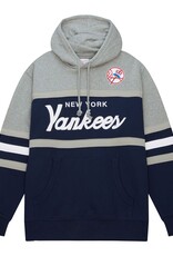 Mitchell & Ness New York Yankees Men's Head Coach Pullover Hoodie
