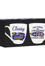 EVERGREEN Baltimore Ravens Cup O'Java Mug Gift Set