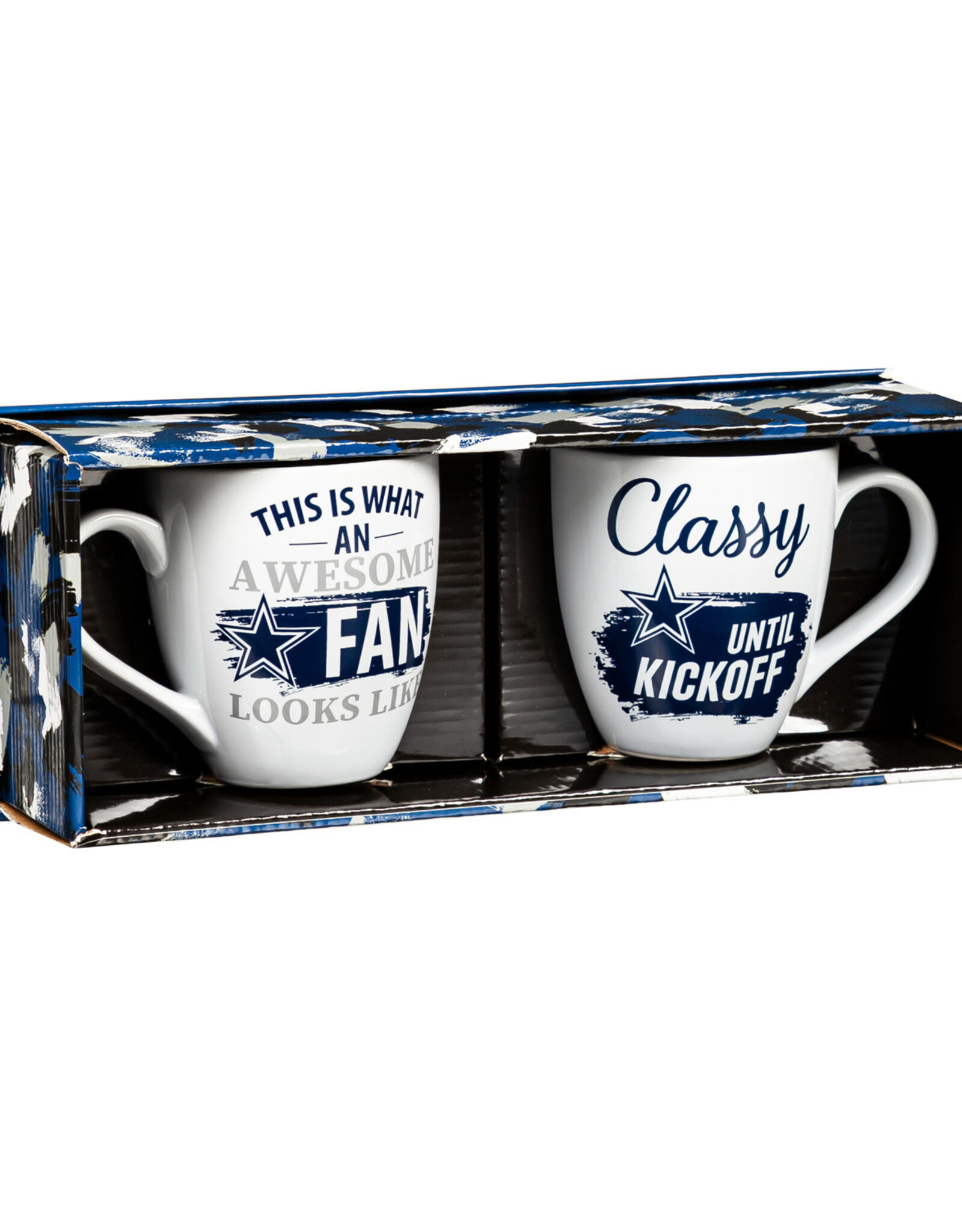 EVERGREEN Dallas Cowboys Cup O'Java Mug Gift Set