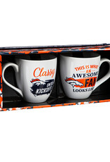 EVERGREEN Denver Broncos Cup O'Java Mug Gift Set