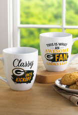 EVERGREEN Green Bay Packers Cup O'Java Mug Gift Set