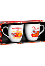 EVERGREEN Kansas City Chiefs Cup O'Java Mug Gift Set